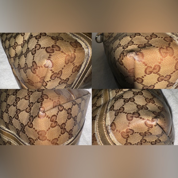 Gucci GG Gold Crystal Tote Bag.. - Picture 5 of 15